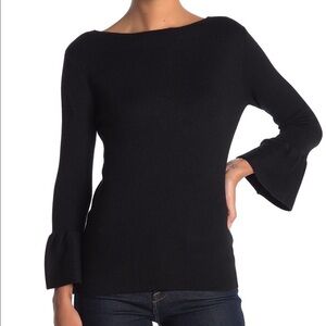Sugarlips Luna Ruffle Cuff Long Sleeve Top